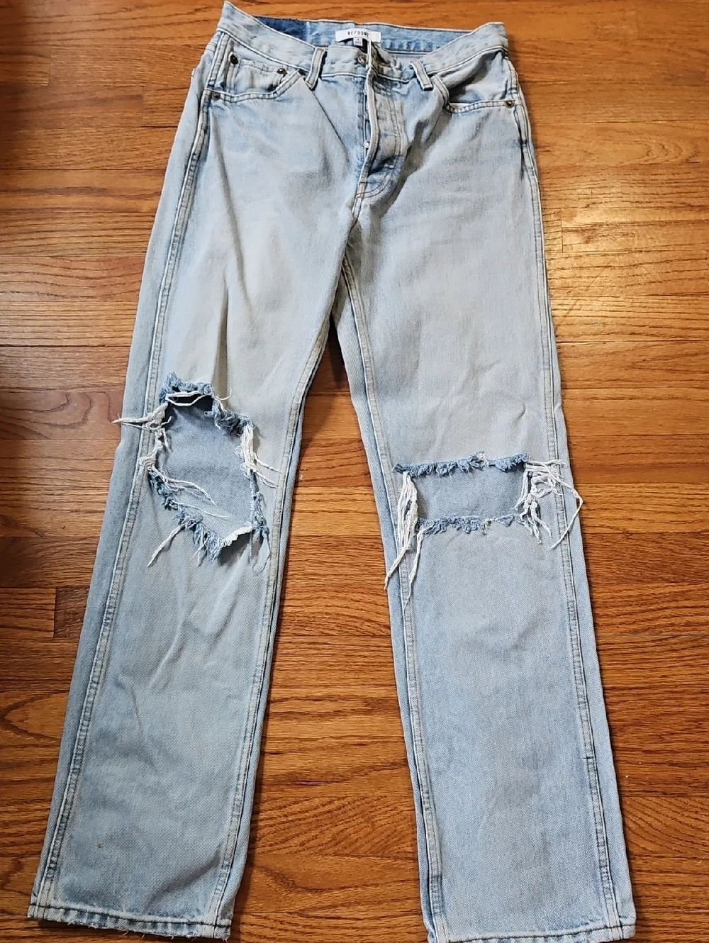 Re/Done 90s High Rise Loose Jeans - Picture 8 of 11